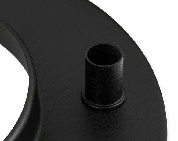 Holley Flat Base Air Cleaner 10 Black - 120-145B