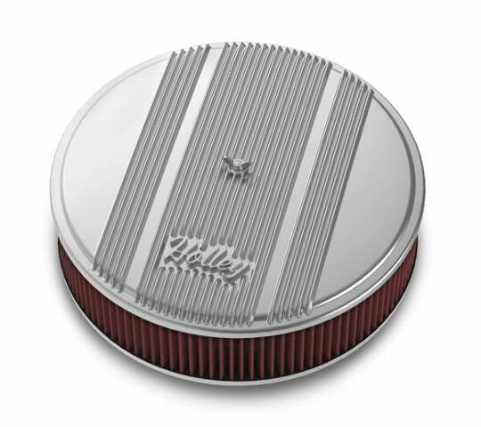 Holley 14 Round Finned Air Cleaner - 120-151