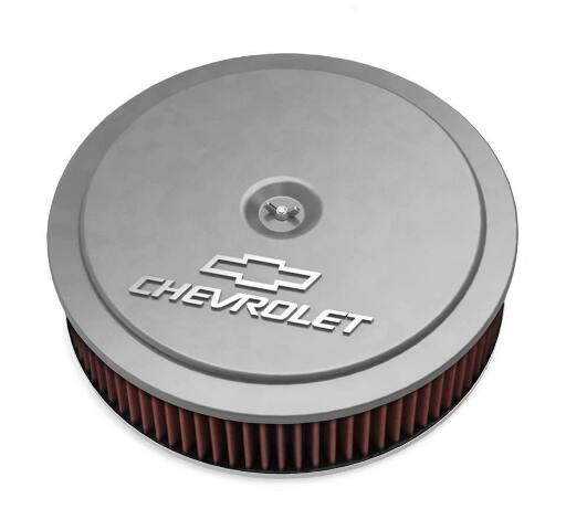 Holley GM Muscle Series Air Cleaner - Natural Machined - 120-218