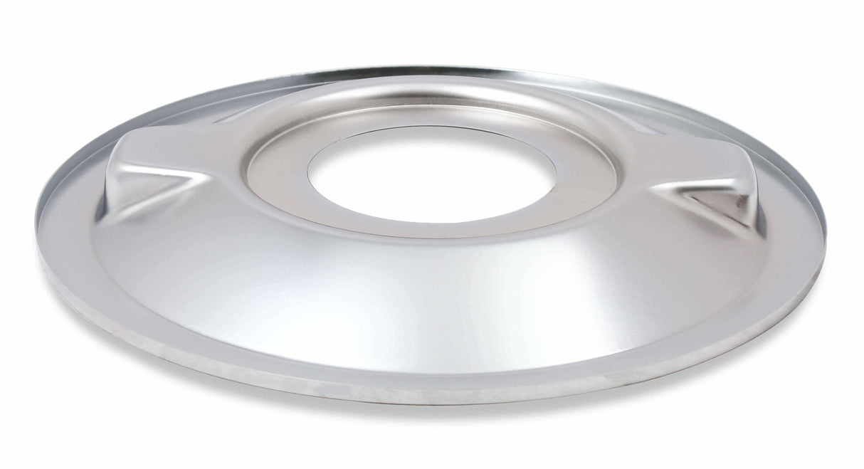 t 4150 Drop Base Air Cleaner Chrome w/3 Red Washable Gauze Filter - 120-4130 Holley