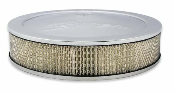 Holley EFI Sniper Air Cleaner Assembly, 14 x 3 - Chrome Finish - 120-530