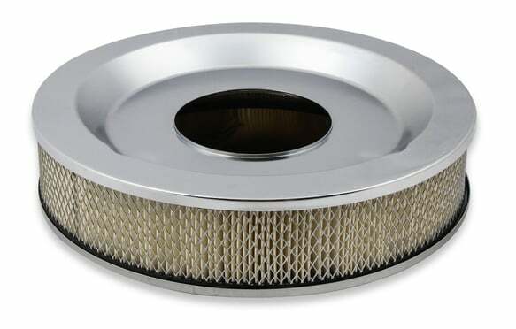 Holley EFI Sniper Air Cleaner Assembly, 14 x 3 - Chrome Finish - 120-530