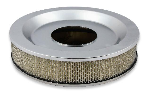 Holley EFI Sniper Air Cleaner Assembly, 14 x 4 - Chrome Finish - 120-540