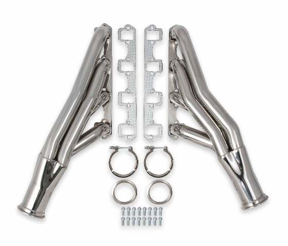 Small Block Ford Turbo Headers - Polished 304 Stainless Steel 12165FLT performance headers