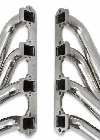Small Block Ford Turbo Headers - Polished 304 Stainless Steel 12168FLT performance headers