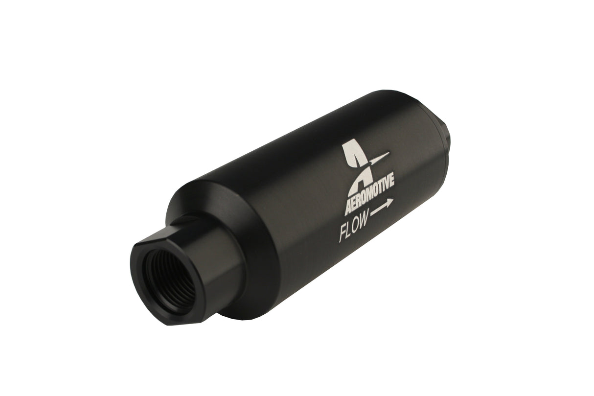 Fuel Filter High Flow Fuel System Universal Fit Aeromotive 12309-BGPL
