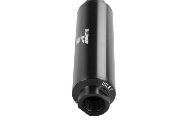 Fuel Filter High Flow Fuel System Universal Fit Aeromotive 12361-BGPL