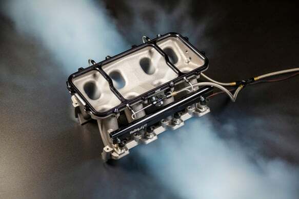 NOS Dry Nitrous Plate for Holley LS Hi-Ram EFI Intake Manifolds-Black 12535BNOS