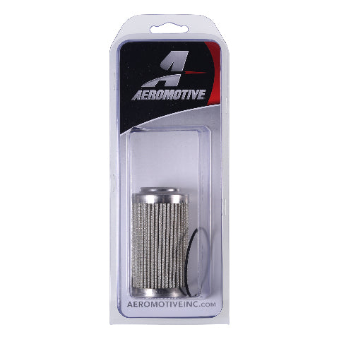 Fuel Filter Element High Flow Fuel System Universal Fit Aeromotive 12650-BGPL