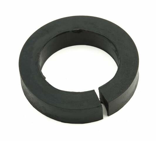 Mr. Gasket rubber coil spring spacer black 1285