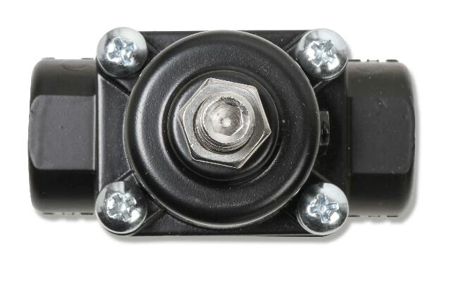 Adjustable Fuel Pressure Regulator - Carbureted - Black - 1-4 PSI-12850ERL