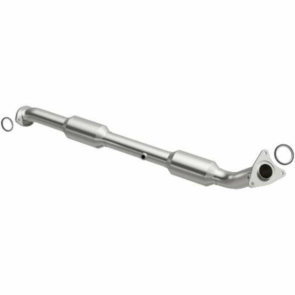 MagnaFlow direct-fit catalytic converter fits 2013-2017 Lexus LX570 and Toyota Land Cruiser, this and 2013-2015 Land Cruiser 5.7 5.7 inch inlet/outlet stainless steel CARB complian