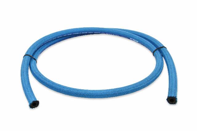Power Steering Hose - Blue - Size -6 - 10 Ft - 131006ERL AN fitting