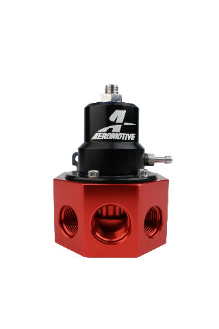 Fuel Pressure Regulator Adjustable Fuel Pressure Universal Fit Aeromotive 13202-BGPL