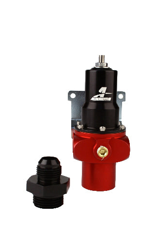 Fuel Pressure Regulator Adjustable Fuel Pressure Universal Fit Aeromotive 13208-BGPL