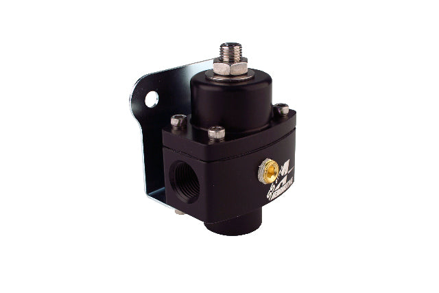 Fuel Pressure Regulator Adjustable Fuel Pressure Universal Fit Aeromotive 13215-BGPL