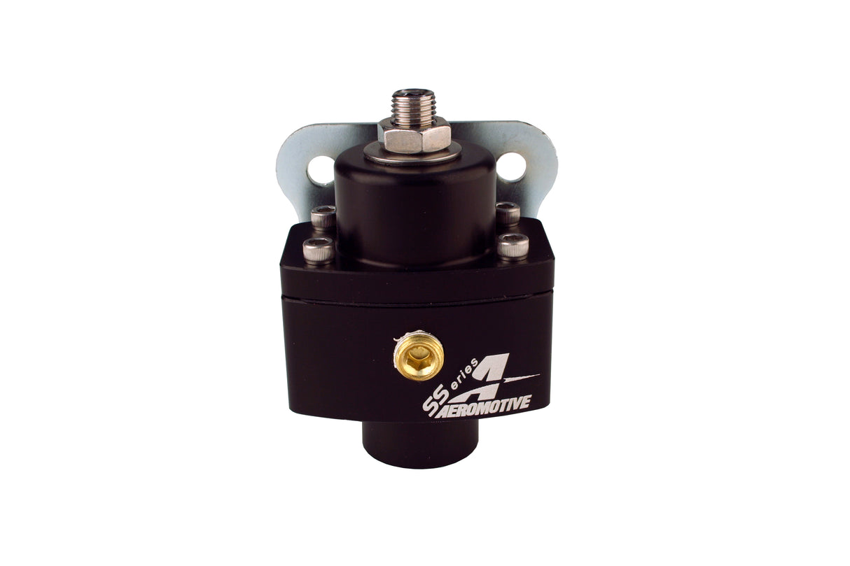 Fuel Pressure Regulator Adjustable Fuel Pressure Universal Fit Aeromotive 13215-BGPL