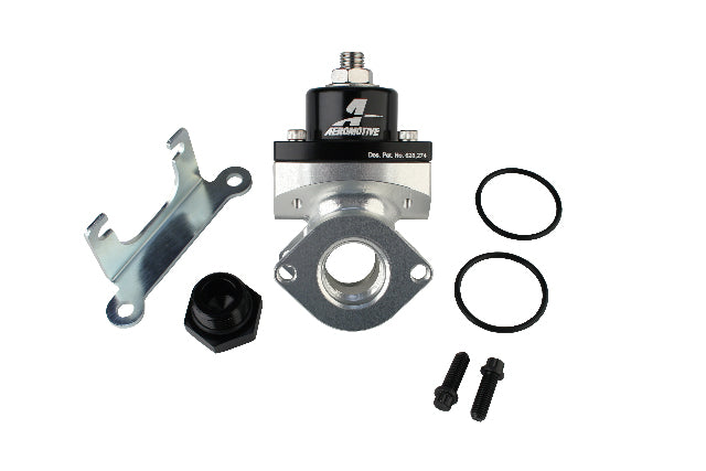 Fuel Pressure Regulator Adjustable Fuel Pressure Universal Fit Aeromotive 13217-BGPL