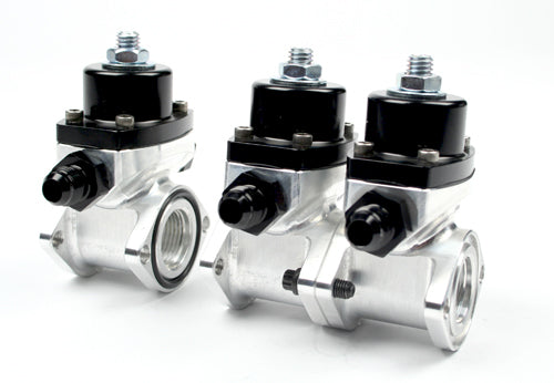 Fuel Pressure Regulator Adjustable Fuel Pressure Universal Fit Aeromotive 13217-BGPL