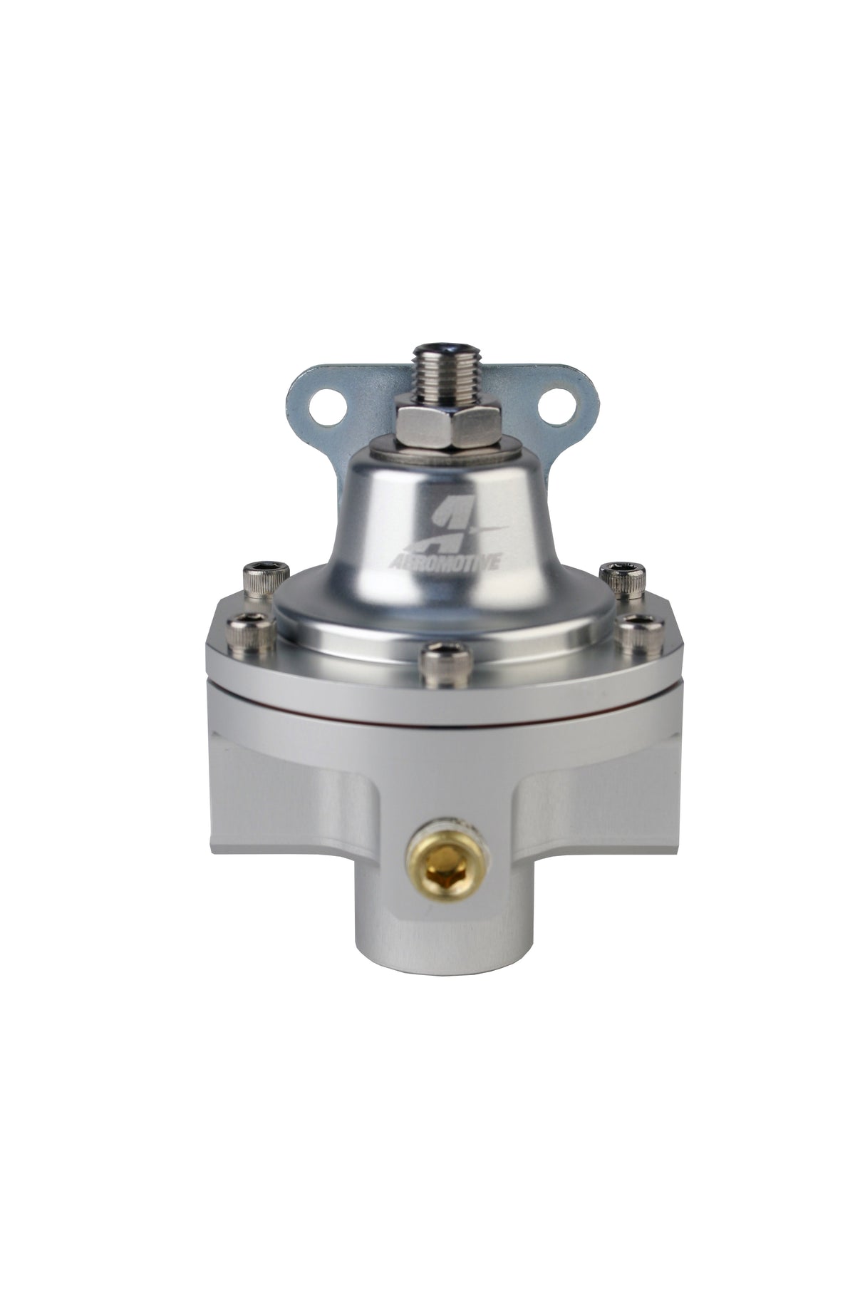 Fuel Pressure Regulator Adjustable Fuel Pressure Universal Fit Aeromotive 13222-BGPL
