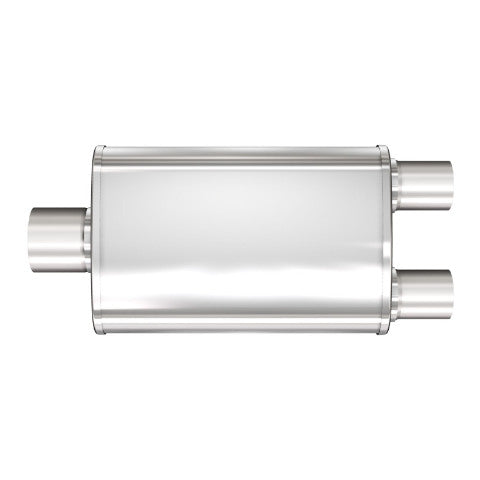 MagnaFlow performance muffler for 1999-1907 Ford F-250 2.5 inch inlet/outlet stainless steel 13288