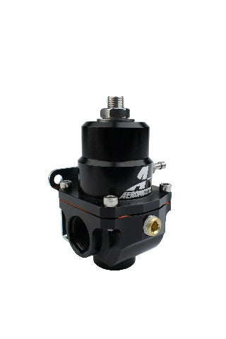 Fuel Pressure Regulator Adjustable Fuel Pressure Universal Fit Aeromotive 13305-BGPL