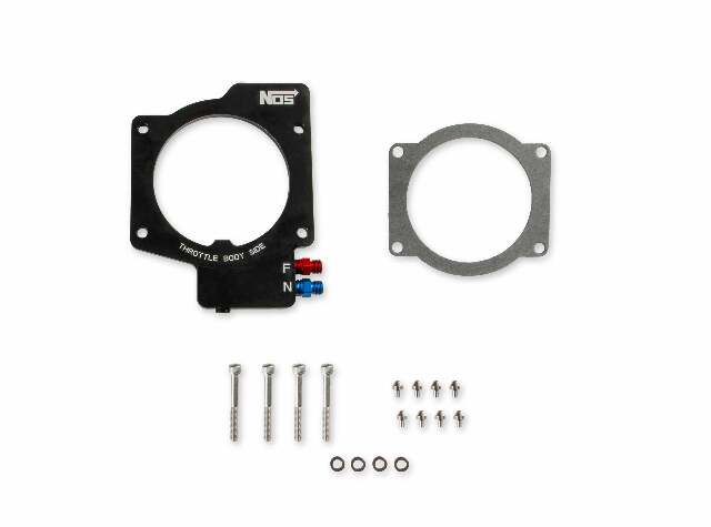 NOS LS3 nitrous plate only kit fits 10-15 camaro black clear wet EFI 13436NOS