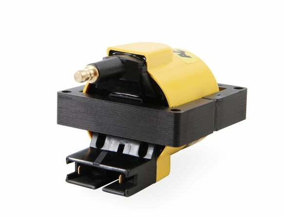 Ignition Coil for 1984-1998 Ford Mustang V8 yellow