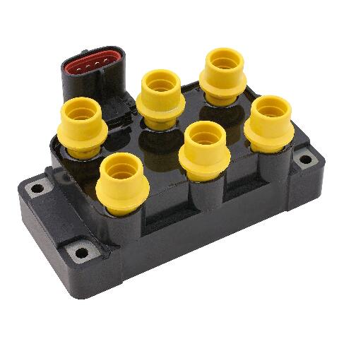 Ignition Coil for 1994-2000 Ford Mustang V6 yellow black