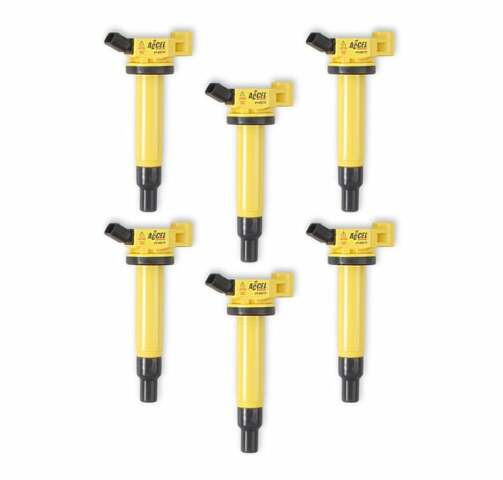 Ignition Coil for 2001-2003 Toyota V6 yellow