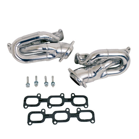 Fits 2011-2017 Mustang 3.7L V6 1-5/8 Shorty Tuned Length Exhaust Headers14420 for 2011-2017 Ford Mustang ceramic coated chrome