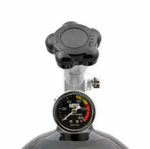 NOS nitrous bottle - 14750BNOS 15 lb black 2493