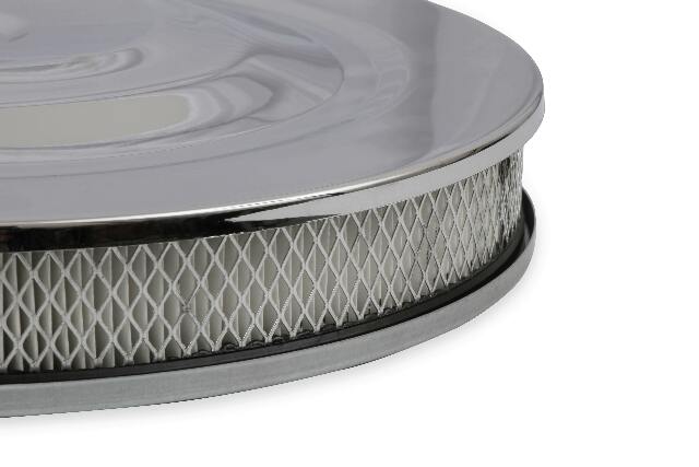 Mr. Gasket 1480 Mr. Gasket Air Cleaner - 14 Inch Diameter x 2-1/4 Inch Tall -...