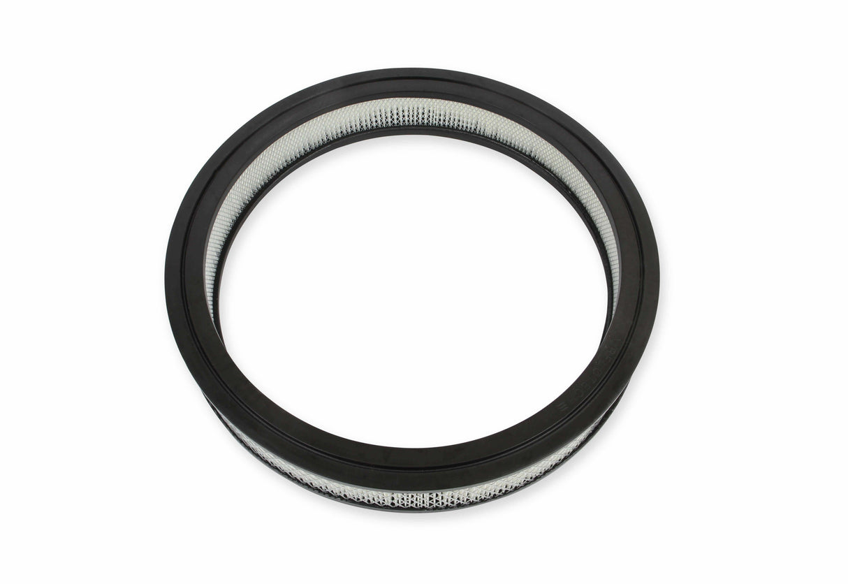 Mr. Gasket air filter element 14 inch x 2 inch paper rubber 1480A