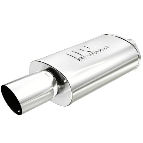 MagnaFlow performance muffler 4 inch inlet/outlet stainless steel 14834