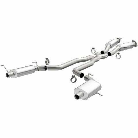MagnaFlow cat-back exhaust system for 2012-2021 Jeep Grand Cherokee stainless steel polished