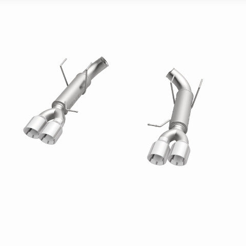 MagnaFlow axle-back exhaust system for 2011-2012 Ford Mustang stainless steel polished 15077