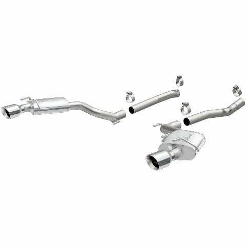 MagnaFlow axle-back exhaust system for 2010-2011 Chevy Camaro stainless steel polished 15092