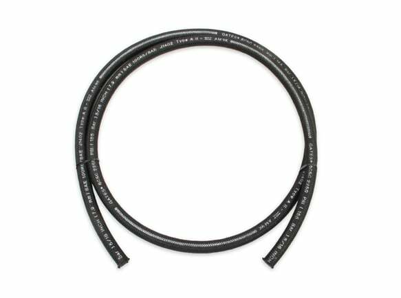 Earls Power Steering Hose - Black - Size -6 - 10 Ft - 151006ERL