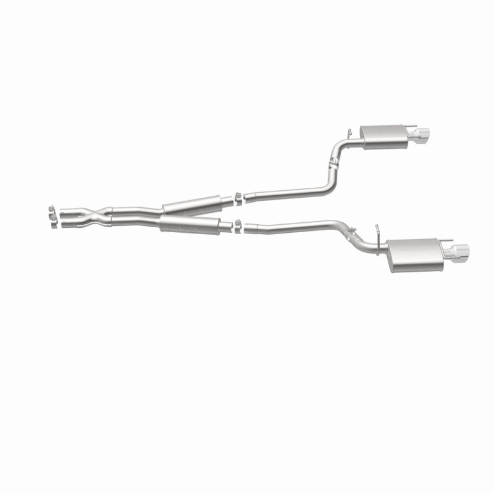 MagnaFlow cat-back exhaust system for 2010-2014 Cadillac stainless steel polished 15136