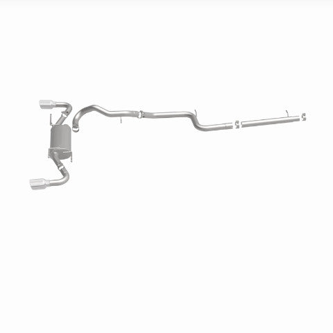 MagnaFlow cat-back exhaust system for 2010-2013 Mazda stainless steel polished 15146