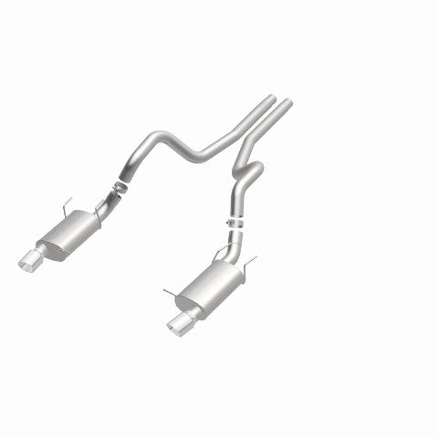 MagnaFlow cat-back exhaust system for 2013-2014 Ford Mustang stainless steel polished 15149