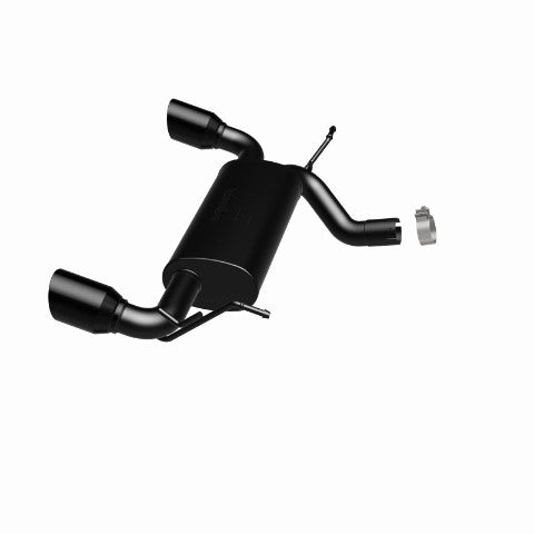 MagnaFlow axle-back exhaust system for 2007-2018 Jeep Wrangler stainless steel black 15160