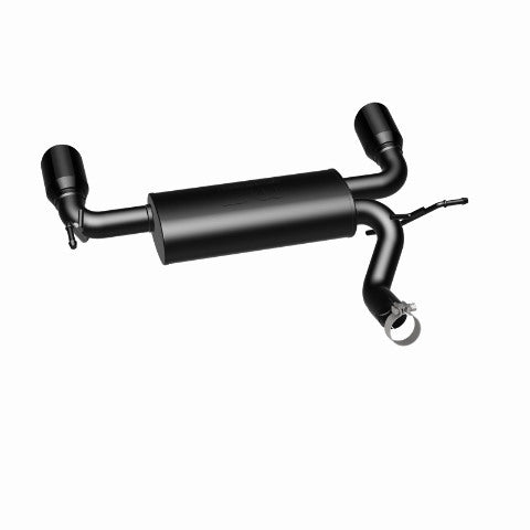 MagnaFlow axle-back exhaust system for 2007-2018 Jeep Wrangler stainless steel black 15160
