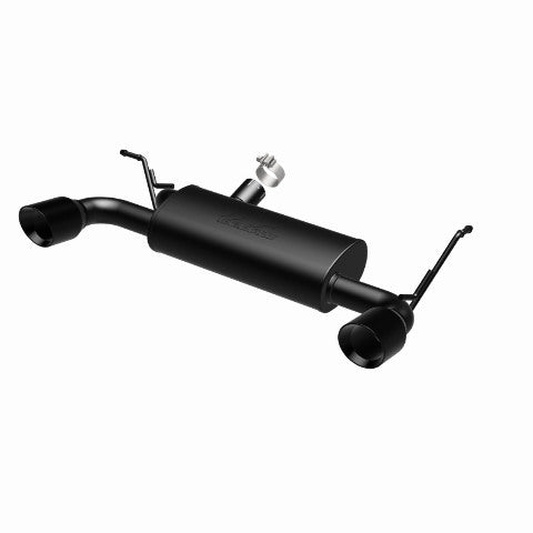 MagnaFlow axle-back exhaust system for 2007-2018 Jeep Wrangler stainless steel black 15160