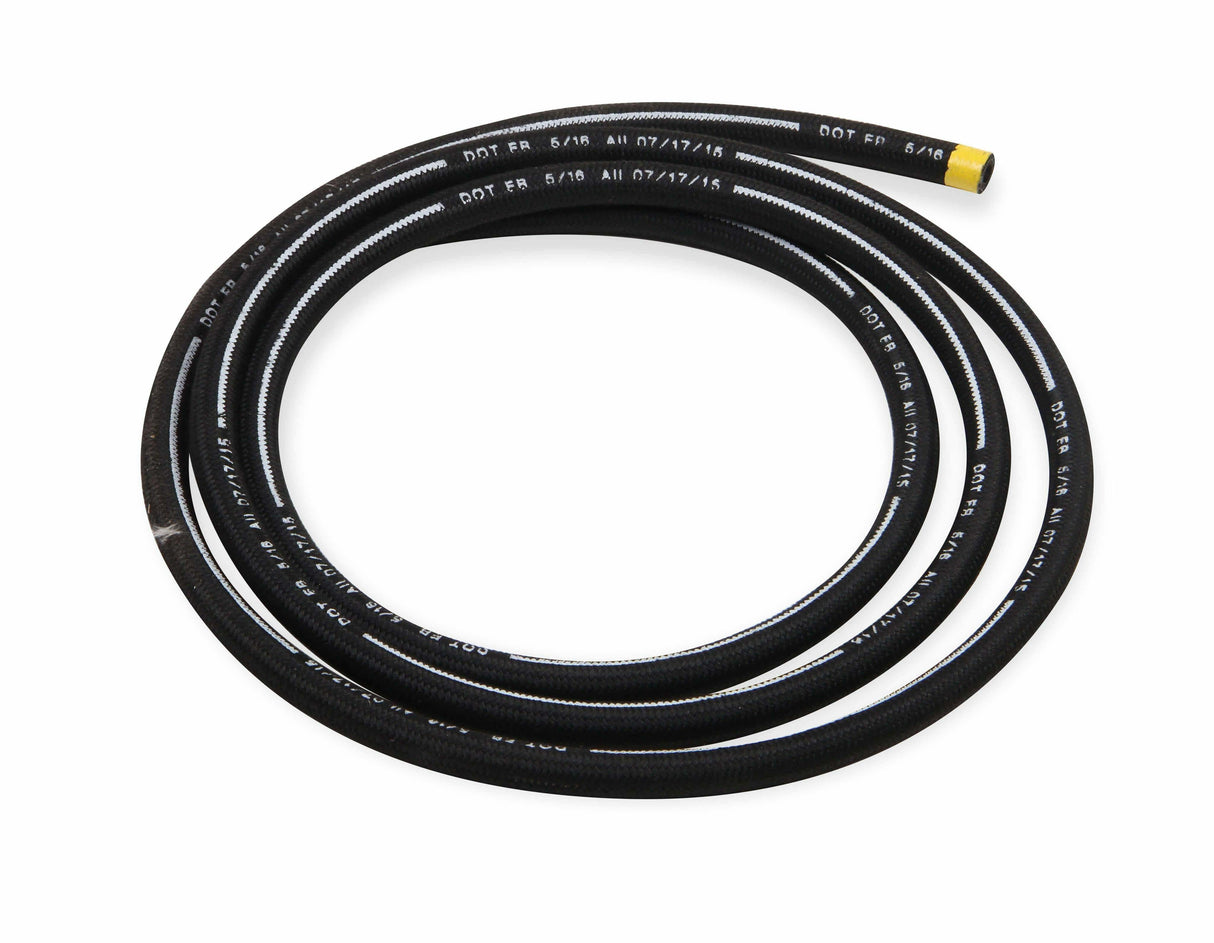 Earls Power Steering Hose - Black - Size -6 - 20 Ft - 152006ERL