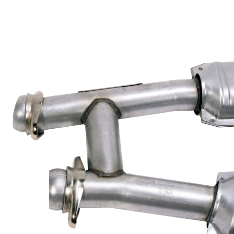 Fits 1986-1993 Mustang 5.0 2.5 Full High Flow H Pipe W/Converters-1521