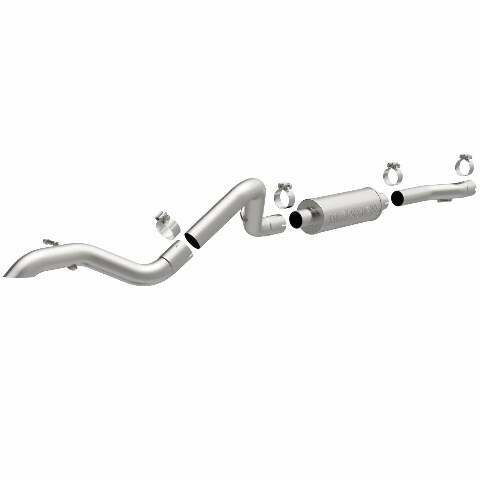 MagnaFlow cat-back exhaust system for 2007-2011 Jeep Wrangler stainless steel 15238