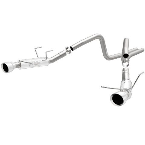 MagnaFlow cat-back exhaust system for Ford Mustang stainless steel polished 15245