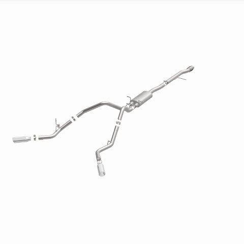 MagnaFlow cat-back exhaust system for 2014-2018 GMC Silverado 1500 stainless steel polished